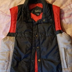 Vintage boys current seen puffer vest